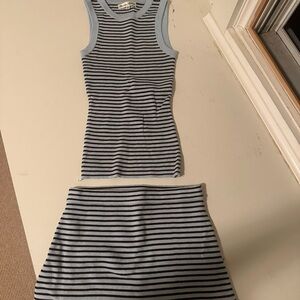Frankie's Bikinis Marialla mini skort and cuddle knit tank top